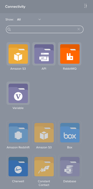 Integration Studio connectors