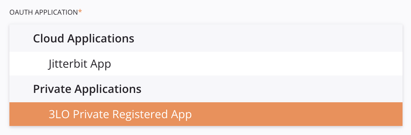 3LO App Dropdown